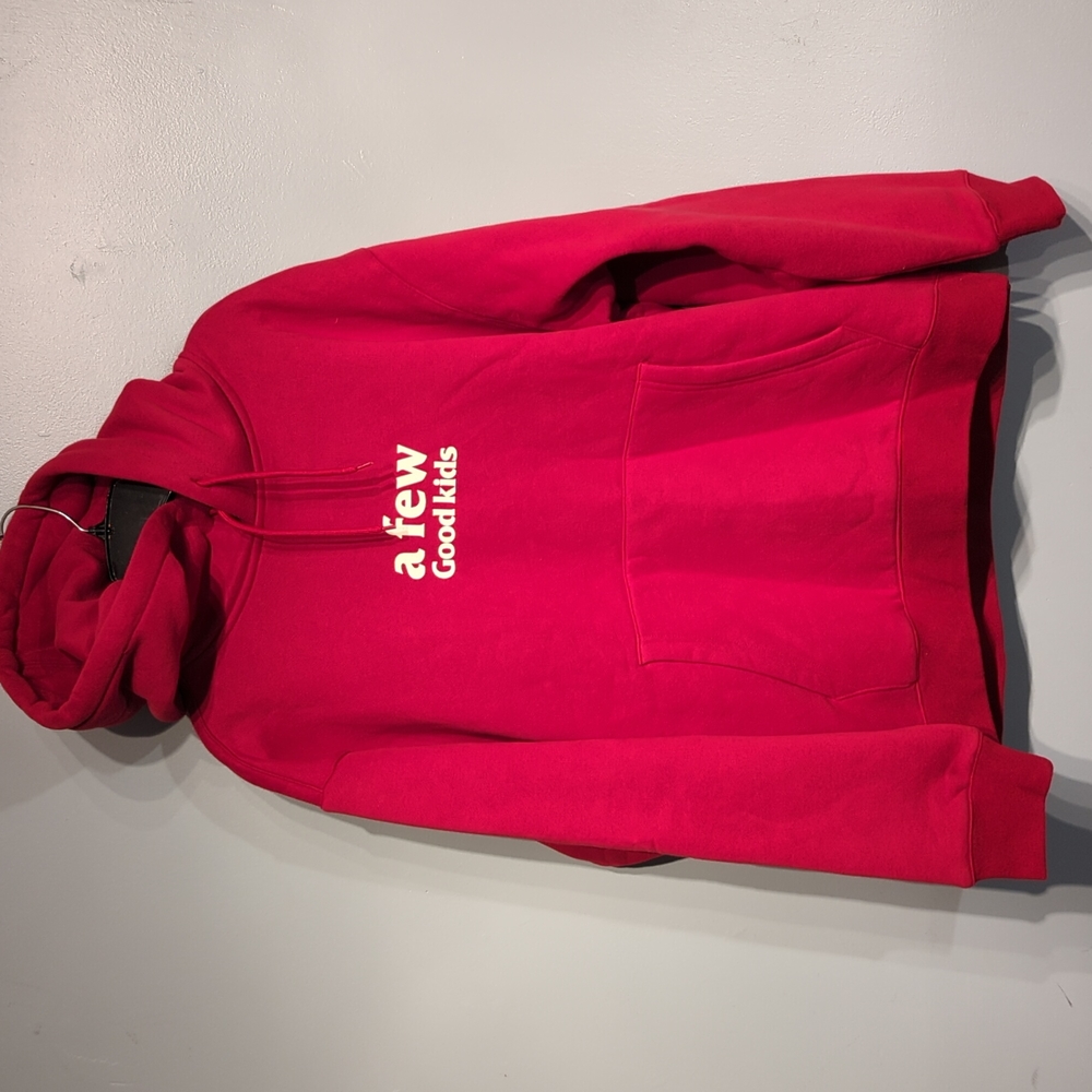 NWOT A Few Good Kids Hoodie size large Red in color